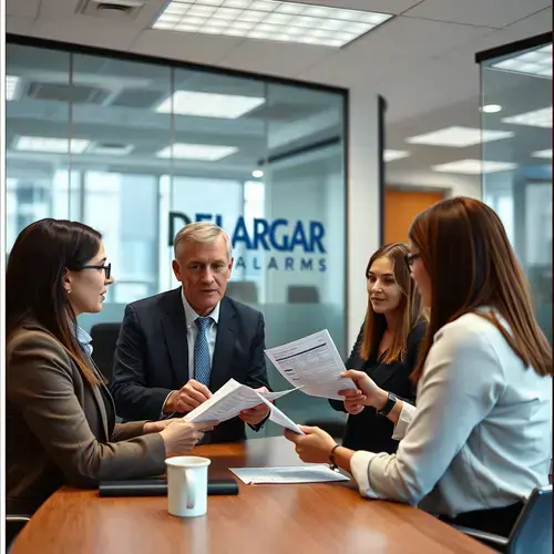 Delgar Alarms office team