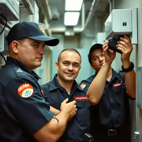 Delgar Alarms professional security technicians